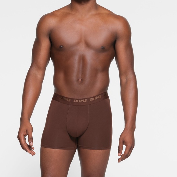 SKIMS Other - SKIMS Soft‎ boxer shorts Cocoa Size 4X New With Tags